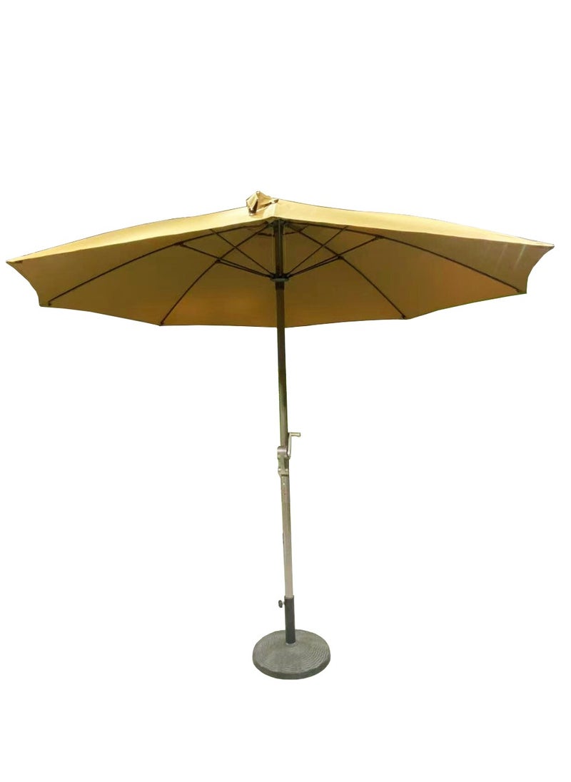 Swin Center Pole Garden Umbrella with Sturdy Metal Base Ideal for Rooftop and Terrace Use, Durable Aluminum Alloy Pole, and High-Quality Fabric Canopy - pzsku/ZE967650FA77D17AF1C60Z/45/_/1732616005/f72f915f-8679-4ec1-bf3c-9074468a4edc