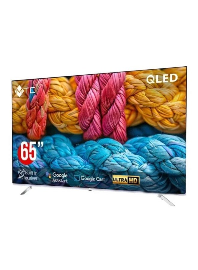 MTC TV 65 Inch 4K UHD Smart Google TV QLED - QMT65UH700GO - Image 2