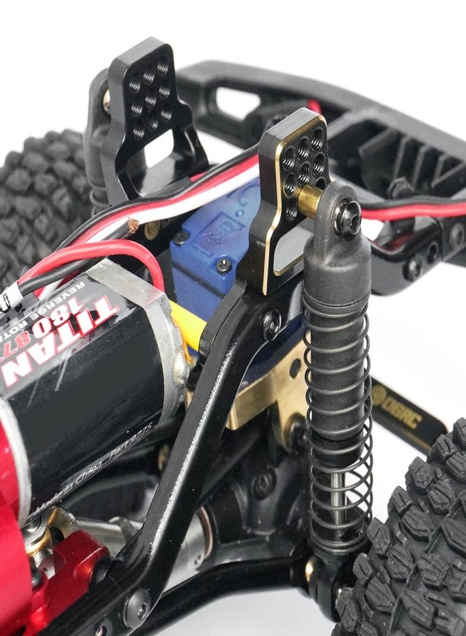 OGUNKE OGRC Brass Multi-Hole Shock Mount Adjustable Shock Tower Front & Rear Shock Bracket for TRX4M 1/18 RC Crawler Car - 46g - Image 2