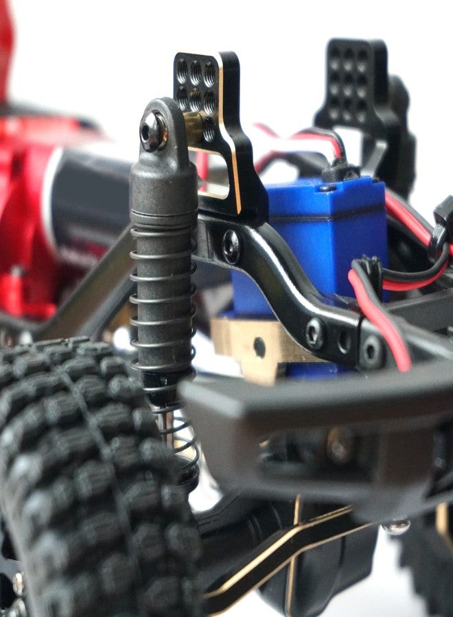 OGUNKE OGRC Brass Multi-Hole Shock Mount Adjustable Shock Tower Front & Rear Shock Bracket for TRX4M 1/18 RC Crawler Car - 46g - Image 3