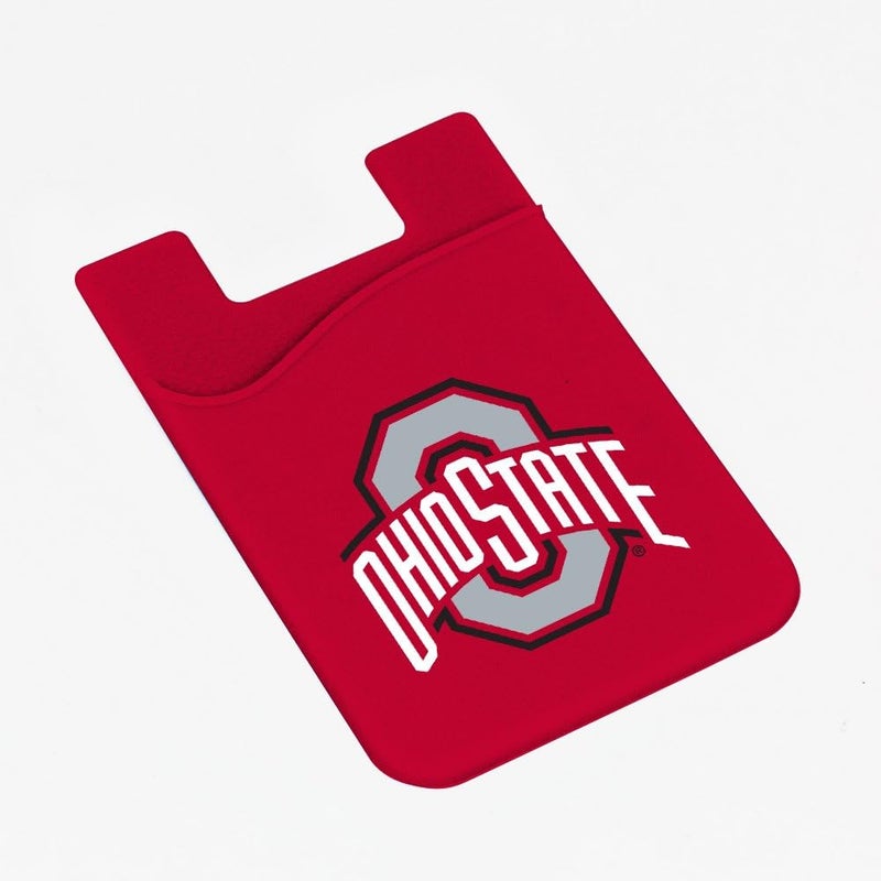 Guard Dog Silicone Credit Card Holder/Phone Wallet - Ohio State Buckeyes - Image 1