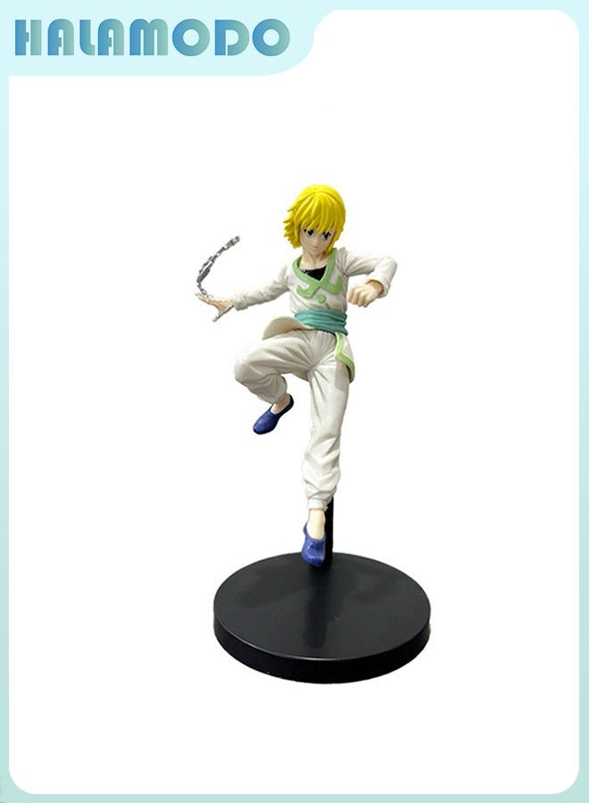 HALAMODO Hunter x Hunter  Premium 20cm Kurapika Figurine Showcasing His Battle Skills for Desktop Decoration - Image 1