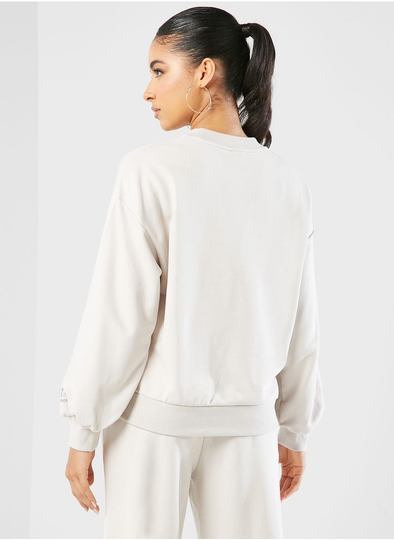 New Balance - Essentials Varsity Terry Sweatshirt - Image 1