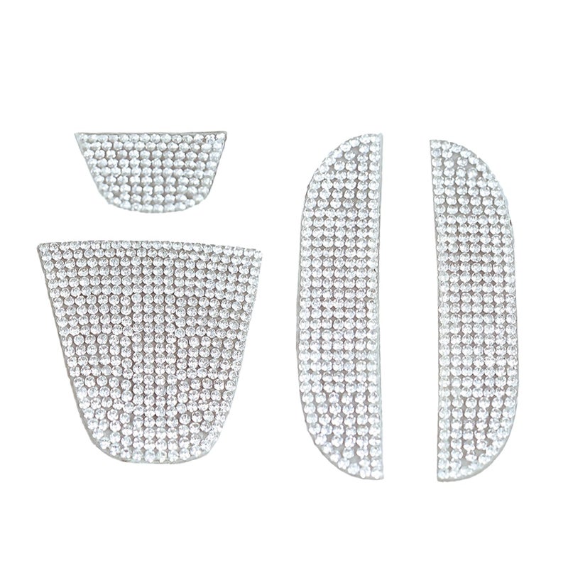 CUCHIYUN Bling Crystal Car Front Emblem Cover Sticker Compatible with Honda 10th Gen Civic Sedan 2022 2021 2020 2019 2018 (car Front Logo) - Image 1
