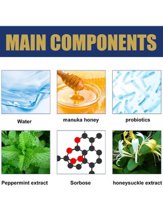 White Hairy Tongue Removal Kit, Tongue Cleaning Gel Set, Tongue Cleaner Gel with Soft Tongue Brush, Easy to Use Tongue Scraper Precise Cleaning Brush Kit, Keep Fresh Breath 50G - view 3