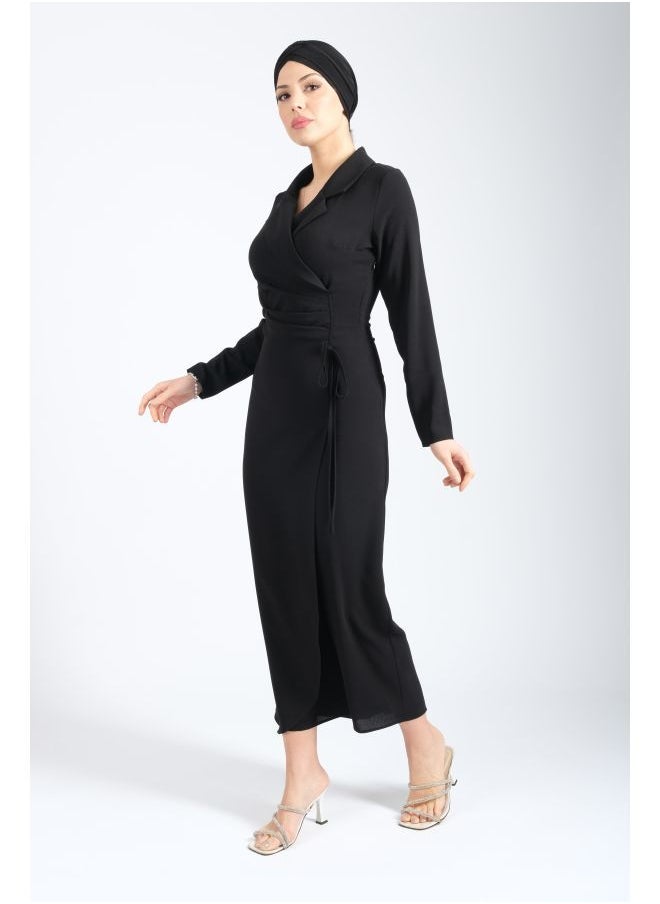 Women's Long Evening Dress With Long Sleeves - Black - 100276 - pzsku/ZE967EAB451D979F3B232Z/45/_/1684679454/1e3ace86-b999-46c5-9896-ed6d83b46824