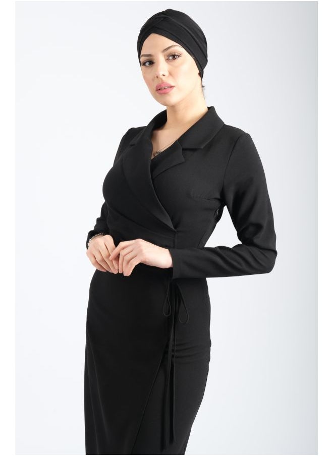 Women's Long Evening Dress With Long Sleeves - Black - 100276 - pzsku/ZE967EAB451D979F3B232Z/45/_/1684679459/51234a5e-8e9d-4d6a-ab1f-47da2d40dc23