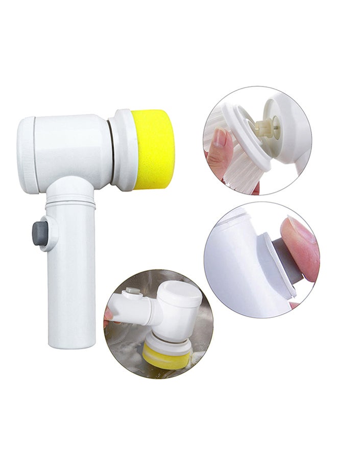 Loquat 5-in-1 Electric Cleaning Brush White - Image 3