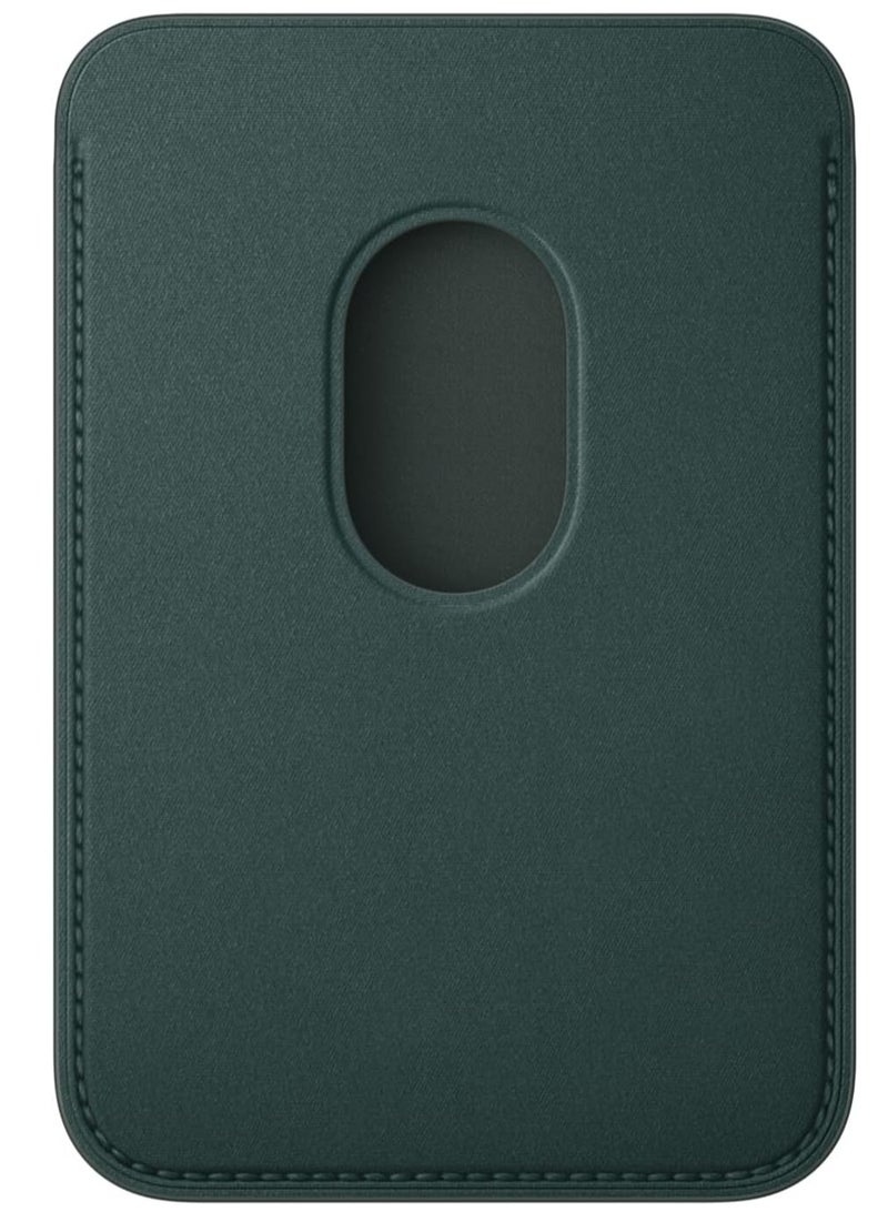 Magsafe Wallet Compatible with iPhone 16 & iPhone 15 Pro Max MagSafe Secure Credit Card Holder Vegan Leather Magnetic Card Wallet Holder Apple iPhone 16,15,14,13,12 Compatible - Image 2