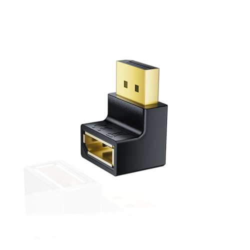 ALYYDBG Right Angle Displayport 1.4 Socket Adapter Model B - Image 3