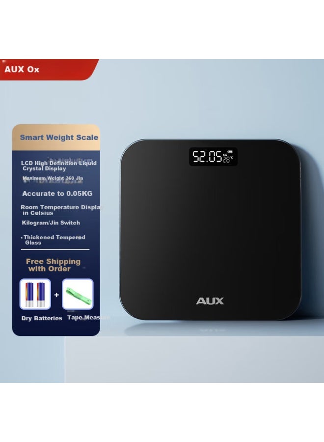 Oaks Aux Body Weight Scale Household Small Durable Precise Rechargeable Electronic Scale Measuring High-Precision Body Fat Weighing Scale - Image 1