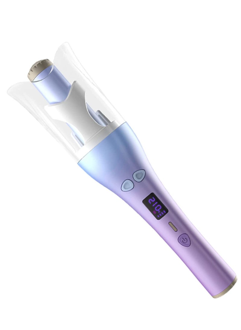 Sharpdo - Auto Hair Curling Wand Ion Wrap Curler with Ceramic Ionic Barrel and Smart Anti-Stuck Sensor, Professional Styling Tool for Long and Medium Length Hair - Image 1