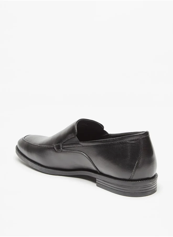 دوتشيني Mens Solid Slip-On Loafers