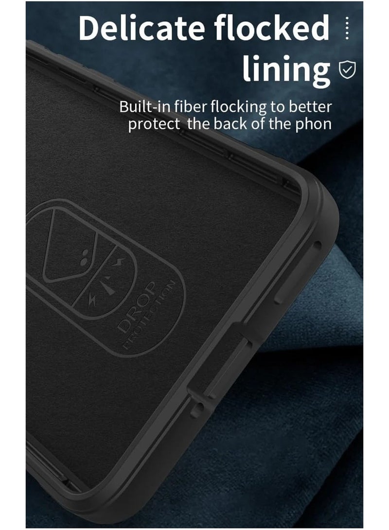 general Liquid Silicone Case Compatible with Realme 13 Pro Plus (13 Pro+) with Camera Lens Protection, Anti-Scratch Soft Microfiber Lining, Rubber Full Body Shockproof Cover - Image 5