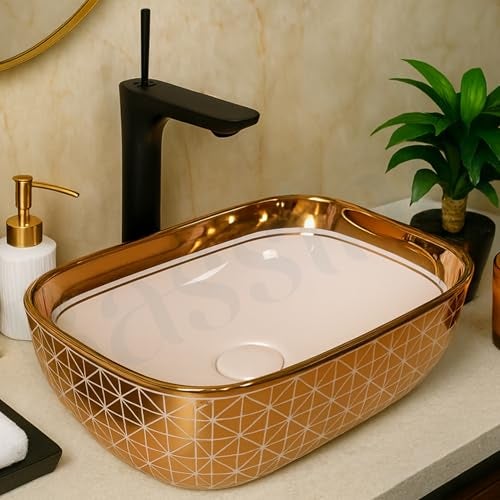 BASSINO Premium 5 Inch Brass Waste Coupling/Washbasin Drainer/Rust-Proof Pop-Up for Basin/Drain Stopper for Tabletop, Wall-Mount & Pedestal Wash Basins(Glossy White) - Image 2