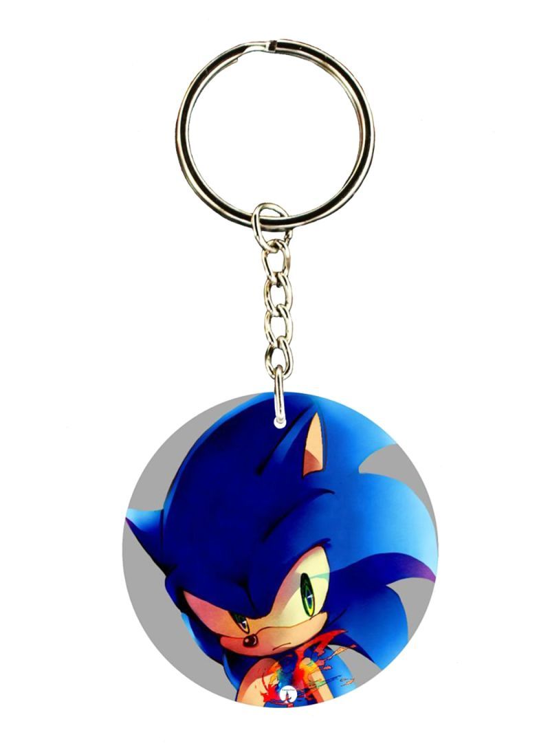 RKN Sonic Printed Keychain