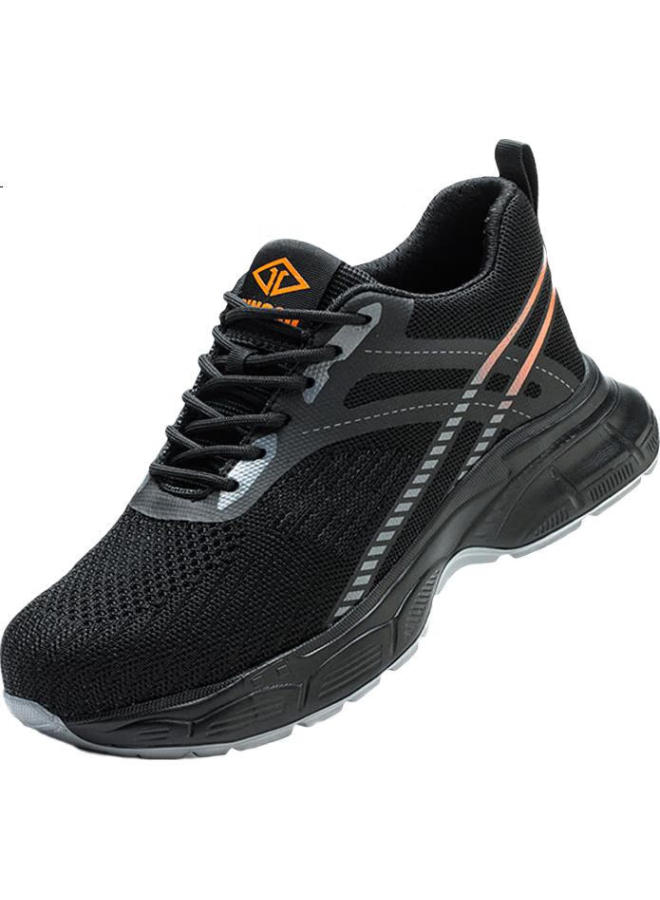 Dinggu Men'S Lightweight Breathable Steel Toe Cap Anti-Smashing Anti-Piercing Wear-Resistant Safety Work Shoes 922B38 - Image 2