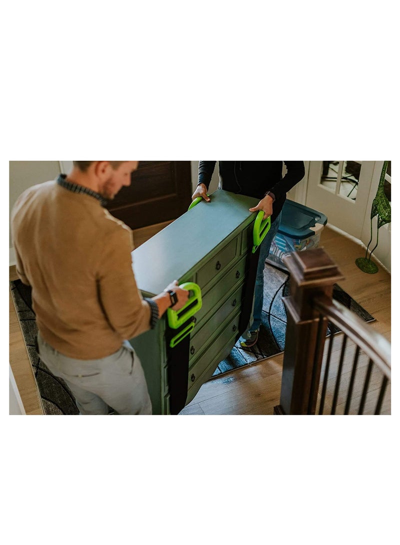 Moving Straps, Furniture Moving Belt Lifting and Moving System Adjustable Forearm Shoulder Weight Moving Lifting Carry Straps Moving Rope for Carry Furniture Appliances, Up to 800 lbs