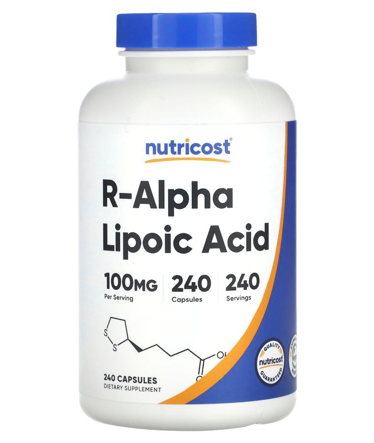 R-Alpha Lipoic Acid 100 mg 240 Capsules