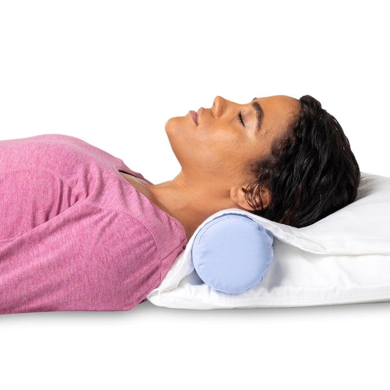OPTP The Original McKenzie Cervical Roll, 20" Neck Support Pillow to Relieve Neck and Back Pain - Round Pillow for Improved Sleeping Support and Cervical Pain Relief - Made in The USA - Image 5