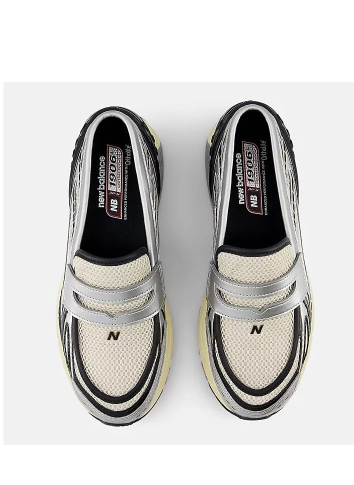 New Balance 1906L Vintage Casual Loafers/Slip-on Athlesiure/Colorblock Sneakers Shoes Beige/Silver/Black For Women/Men/Students  - Image 5