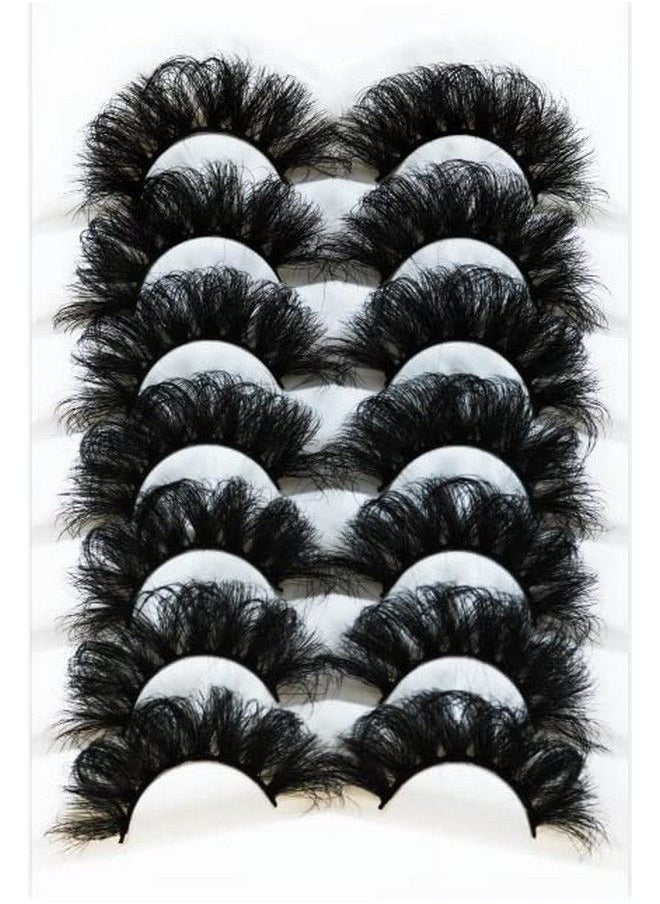 Zoe eyelashes (Dense) Artificial mink Lashes Soft and skin friendly 7 pairs （25mm）