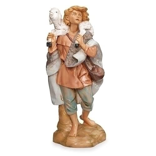 Fontanini by Roman, Gabriel The Shepherd, 7.5" Collection, Nativity Figure, Made in Italy - Image 2
