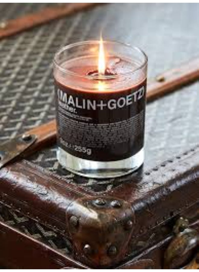 Malin + Goetz Leather Candle  255G - Image 4