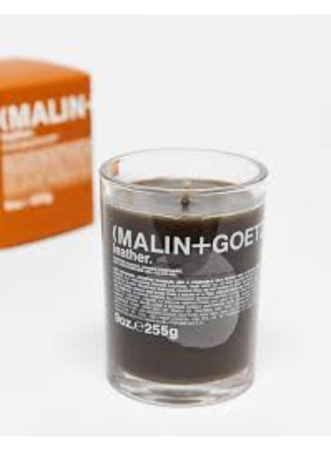 Malin + Goetz Leather Candle  255G - Image 3