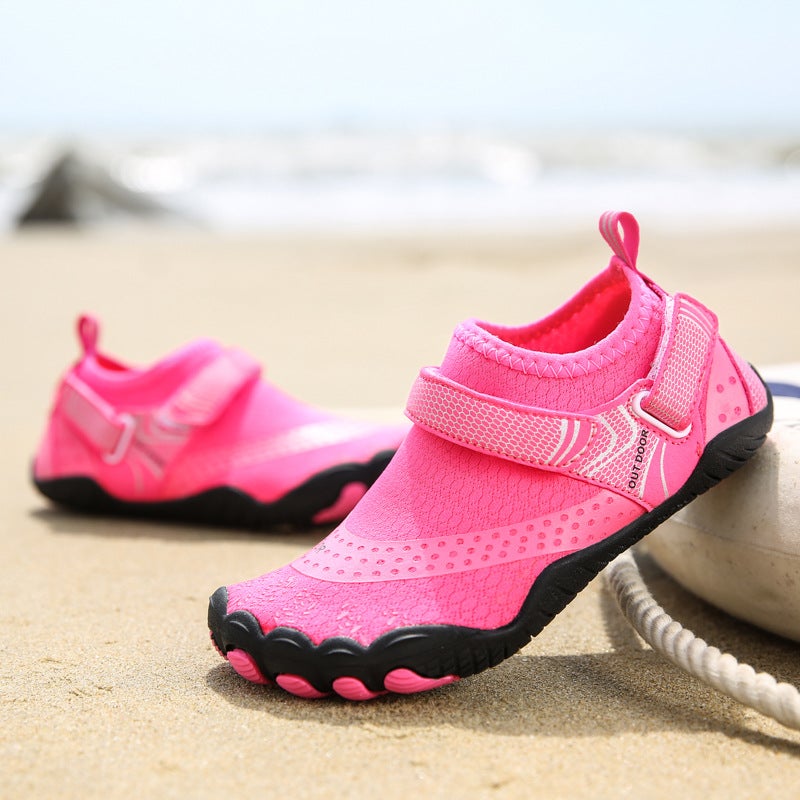 Outdoor Sports And Leisure Men'S And Women'S Beach Swimming Shoes, Foot Protection, Shock-Absorbing Wading Shoes, Non-Slip, Breathable, Climbing Five-Finger River Tracing Shoes - Image 1