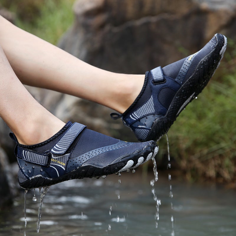 Outdoor Sports And Leisure Men'S And Women'S Beach Swimming Shoes, Foot Protection, Shock-Absorbing Wading Shoes, Non-Slip, Breathable, Climbing Five-Finger River Tracing Shoes - Image 3