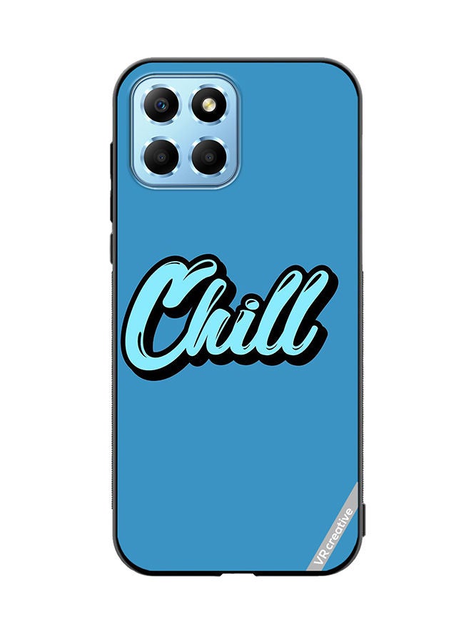VR CREATIVE Protective Case Cover For Honor X8 5G Chill In Blue Color Design Multicolour - Image 1