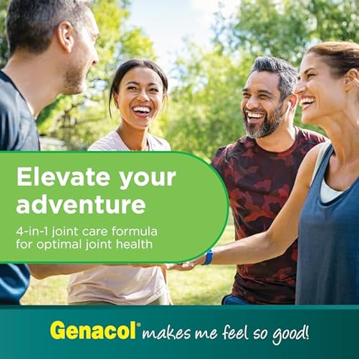 Genacol Optimum – Glucosamine, Chondroitin, MSM and Ultra-Hydrolyzed Collagen Joint Supplement, Maintains Healthy Joints, Protects & Lubricate Cartilage, 90 Tablets (30-Day Supply) - Image 4