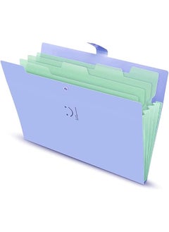 erorex Portable File Document Folder Student File Organizer A4 With 5 Pockets  - Image 2