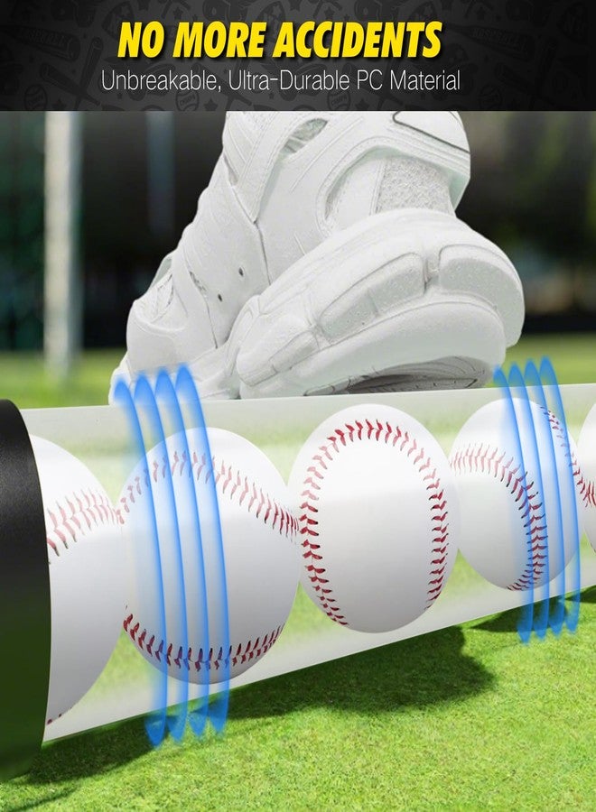 Retrora Baseball Pickup Tube Holds 14 Balls, Baseball Picker Upper Ball Holder with Shoulder Strap - Durable All-Terrain Design for Coaches, Parents and Teams - Image 5