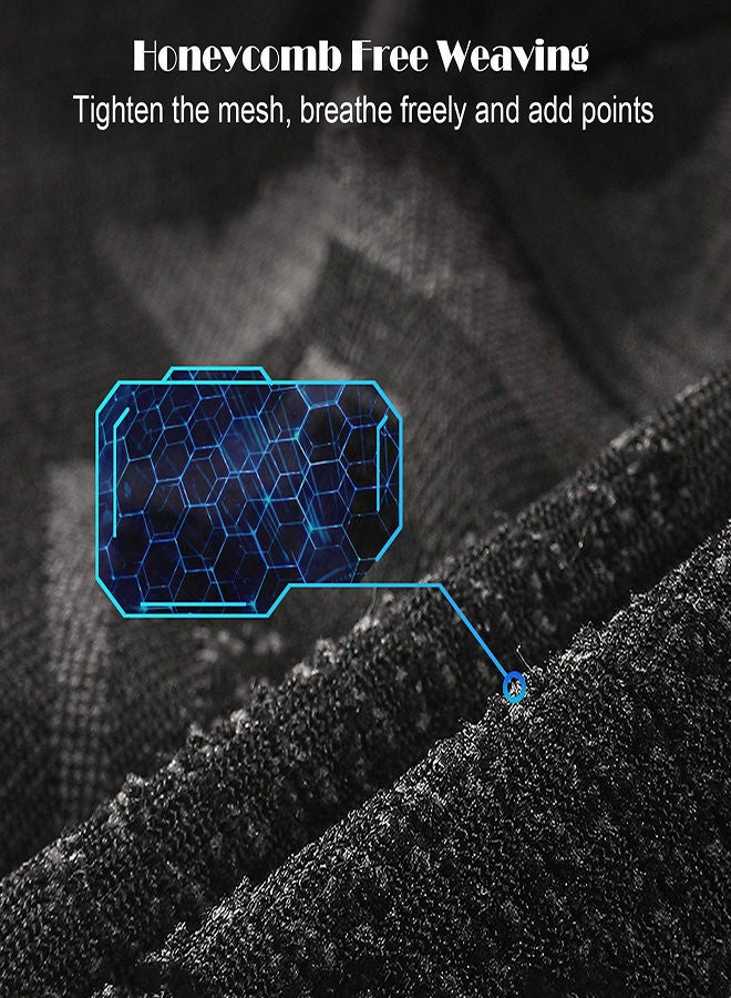 SYOSI أقنعة ركوب الدراجات للجنسين، قناع شتوي حراري مقاوم للرياح ومرن قابل للتنفس لتغطية الوجه بالكامل، قناع تزلج، وشاح وجه للدراجات النارية، خوذات مناسبة، رياضات خارجية - Image 5