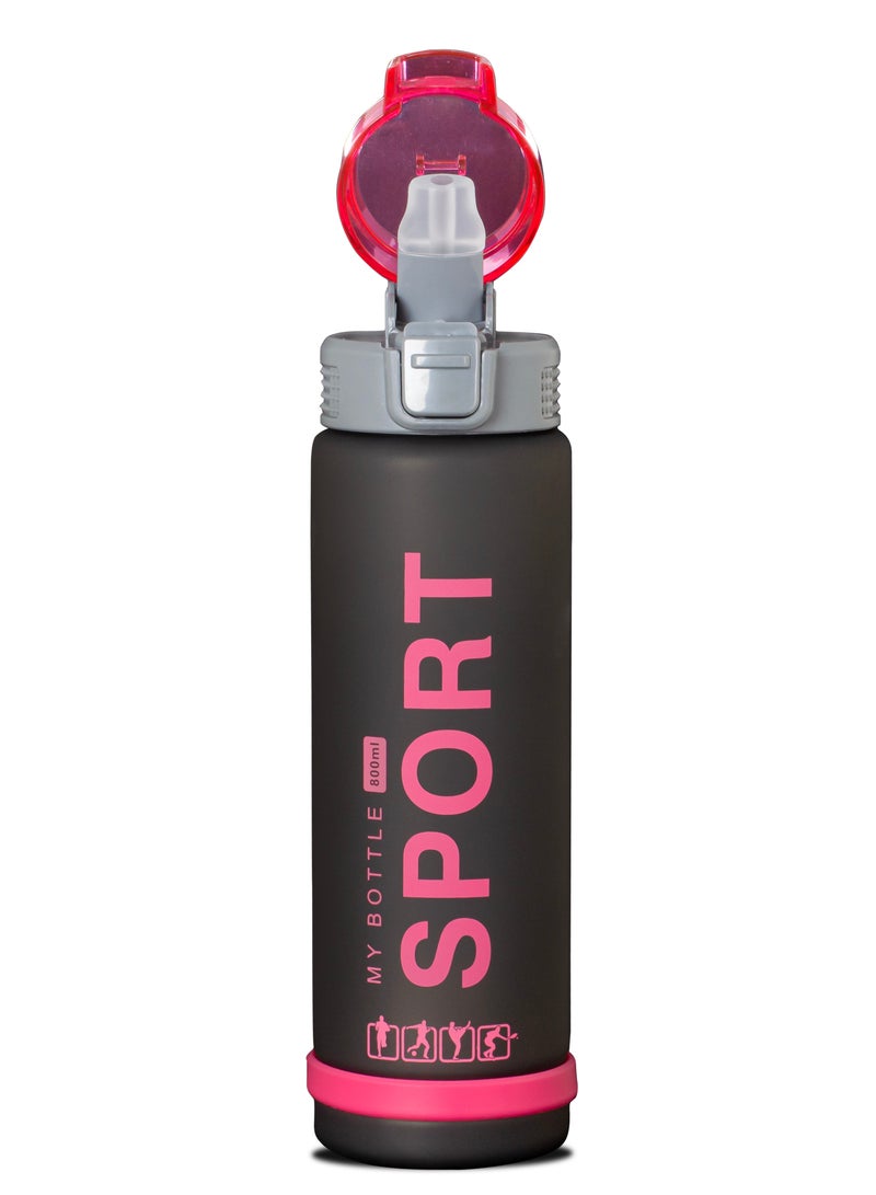 Sports Sports water bottle plastic 800ml  - Image 1