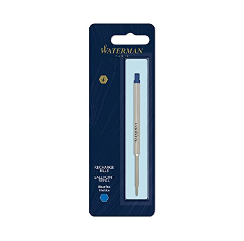 Waterman Ballpoint Pen Refill | Fine Point | Blue Ink | 1 Count - Image 5