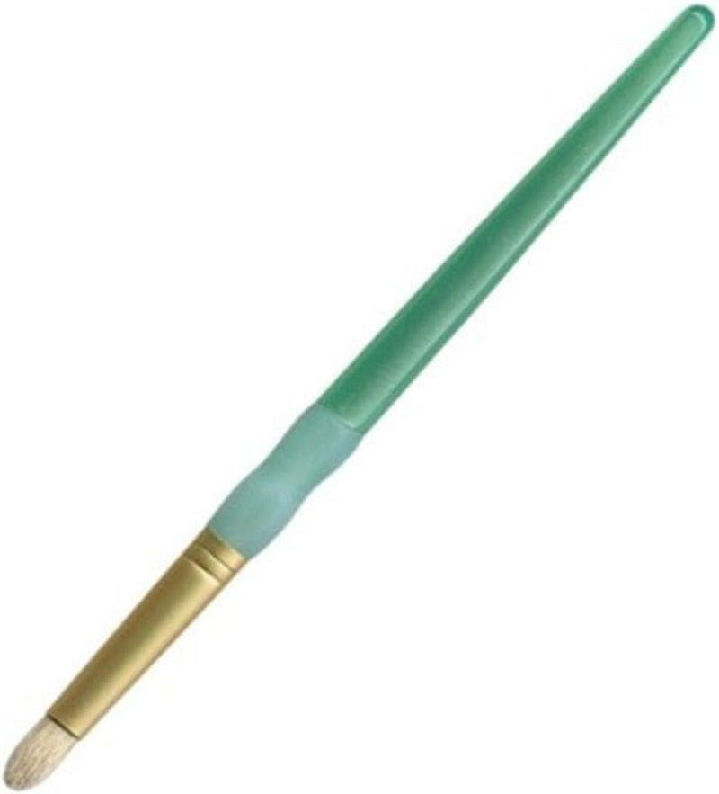 Royal Brush R9113-3/8 Crafter's Choice White Bristle Dome Stencil Brush, 3/8-Inch