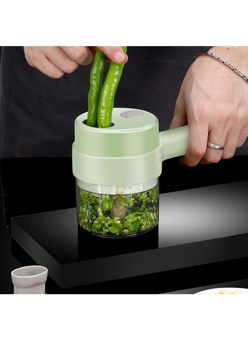 Knittingtr - USB Rechargeable Electric Vegetable Chopper - Image 1