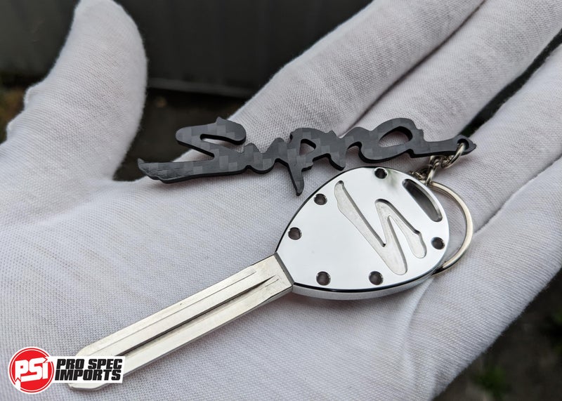 Pro Spec Imports - Real Carbon Fibre keychain for Toyota Supra JZA80 (Mk4), A70 (Mk3), A90 (Mk5), A91, A80, 2JZ, accessories gift - Image 3