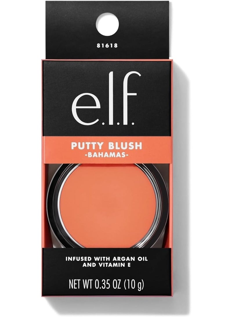 إلف أحمر خدود بوتي، أحمر خدود كريمي وغني بالصبغة لتوهج طبيعي، غني بزيت الأرغان وفيتامين هـ، نباتي وخالٍ من القسوة، جزر البهاما، 0.35 أونصة (10 جم) (عبوة من قطعة واحدة) - Image 2