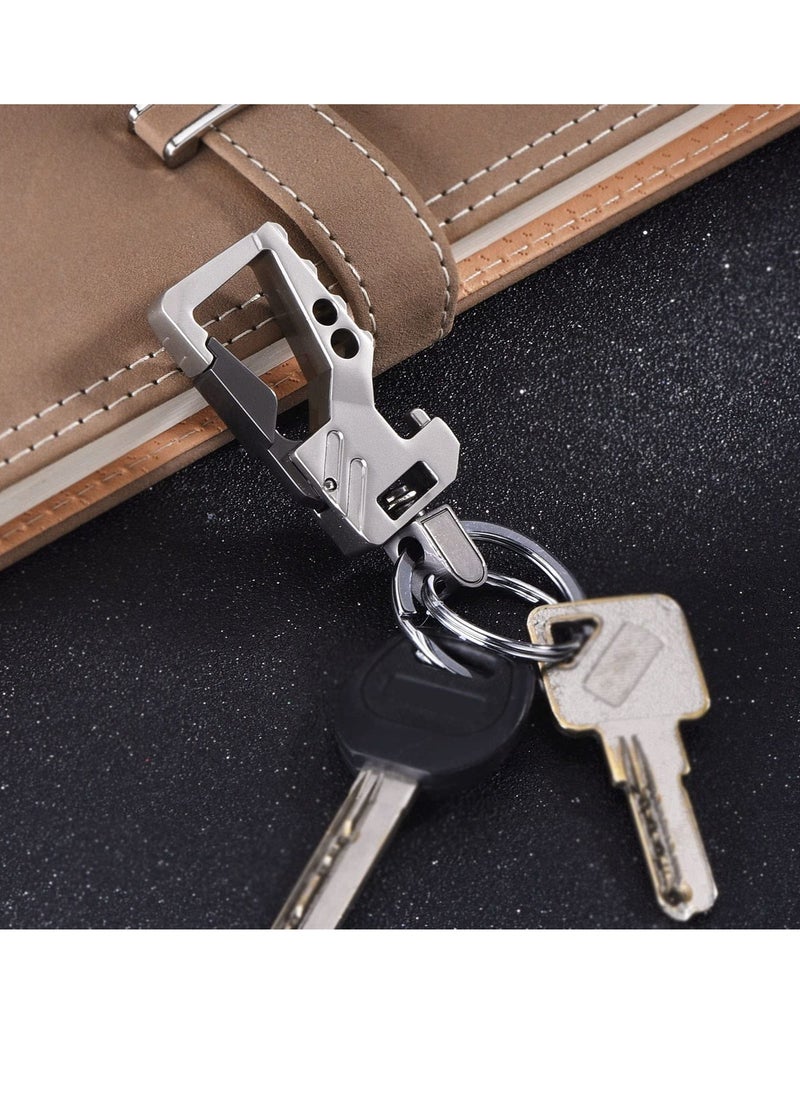 Generic 2 Pack Car Key Chain Keychain, Metal Key Rings for Men and Women  - Image 5