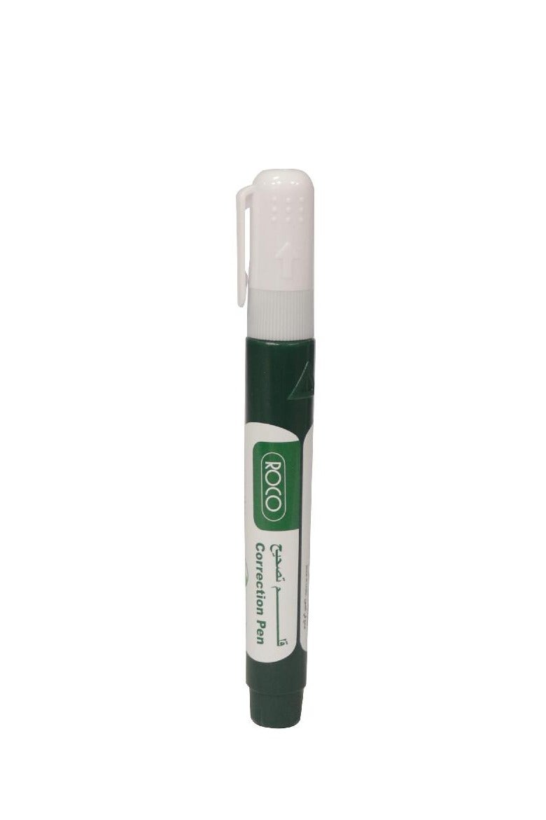 ROCO Correction Pen 1 mm Metal Frame Round Tip White - Image 1