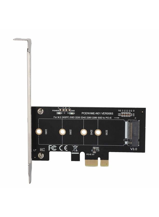 Tangxi M.2 PCIe PCI-E Adapter, M.2 to PCI-E3.0 X1 Expansion Card,M2 SSD NGFF NVME (m Key) to PCIe 3.0 x 4 Adapter with Low Profile Bracket for Desktop PCI Express Slot - Image 3