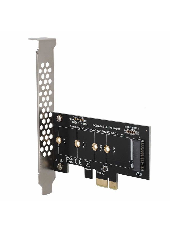 Tangxi M.2 PCIe PCI-E Adapter, M.2 to PCI-E3.0 X1 Expansion Card,M2 SSD NGFF NVME (m Key) to PCIe 3.0 x 4 Adapter with Low Profile Bracket for Desktop PCI Express Slot - Image 5