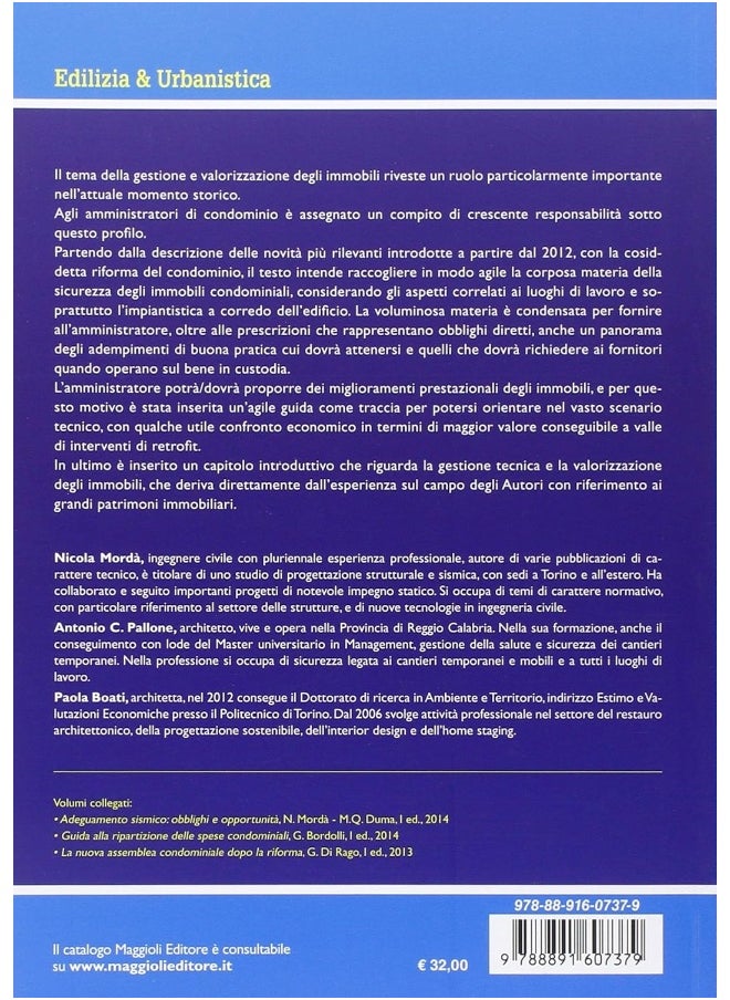 La sicurezza e la gestione tecnica del condominio (Ambiente territorio edilizia urbanistica)  - Image 2