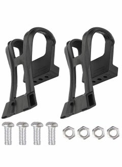 KASTWAVE Bicycle Foot Pedal Straps Bicycle Pedal Toe Clip for Exercise Bike Spin Bike And Outdoor Bicycles 1 Pairs  - Image 1