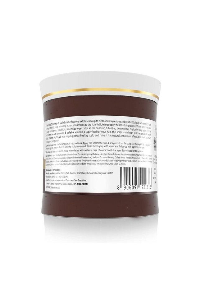 VOLAMENA WITH DEVICE - Coffee Hair & Scalp Scrub 250 Ml - Image 1