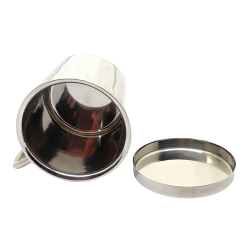 NYRA® Stainless Steel Double Walled Insulated Cup – 300 ML | Coffee and Tea Mug with Lid and Handle | Hotel | Home | Restaurant | Multipurpose Mug (1 Piece) - Image 3
